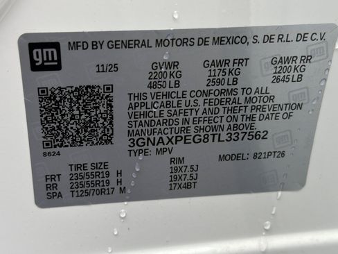 New 2026 Chevrolet Equinox LT w/ Convenience Package II AWD/4WD image 23