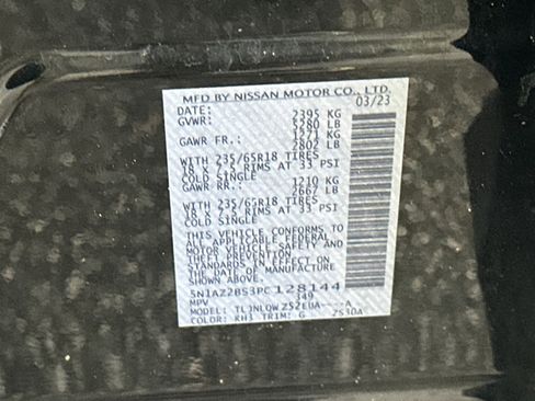 Used 2023 Nissan Murano SV image 32