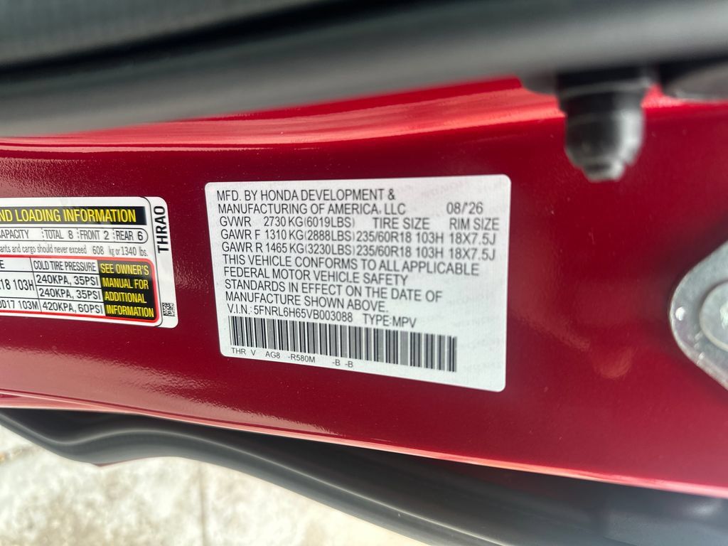 New 2027 Honda Odyssey EX-L image 30