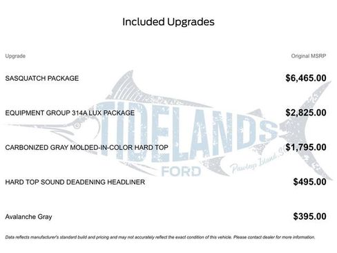 New 2026 Ford Bronco Outer Banks w/ Sasquatch Package image 1