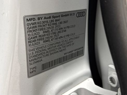 Used 2023 Audi RS Q8 4.0T w/ Black Optic Package image 39