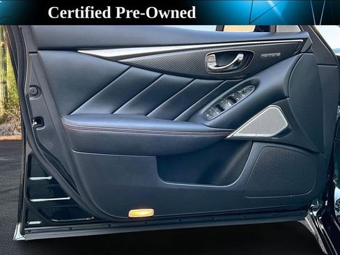 Used 2023 INFINITI Q50 Red Sport 400 w/ Black Opal Edition image 23