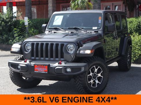 Used 2020 Jeep Wrangler Unlimited Rubicon AWD/4WD image 3