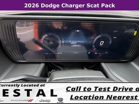 New 2026 Dodge Charger Scat Pack w/ Blacktop Package image 38