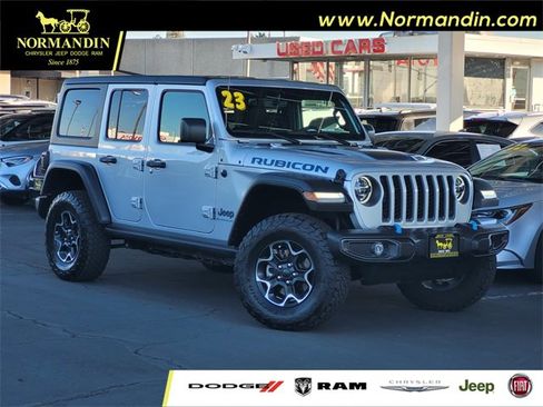 Used 2023 Jeep Wrangler Unlimited Rubicon 4xe image 1