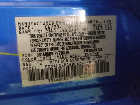 Used 2023 Nissan Sentra SR w/ SR Premium Package FWD image 33