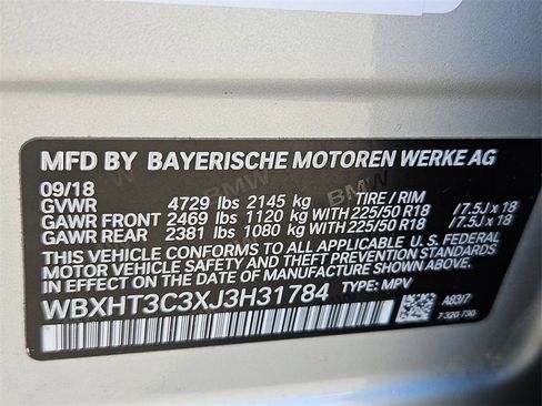 Used 2018 BMW X1 xDrive28i w/ Convenience Package image 10