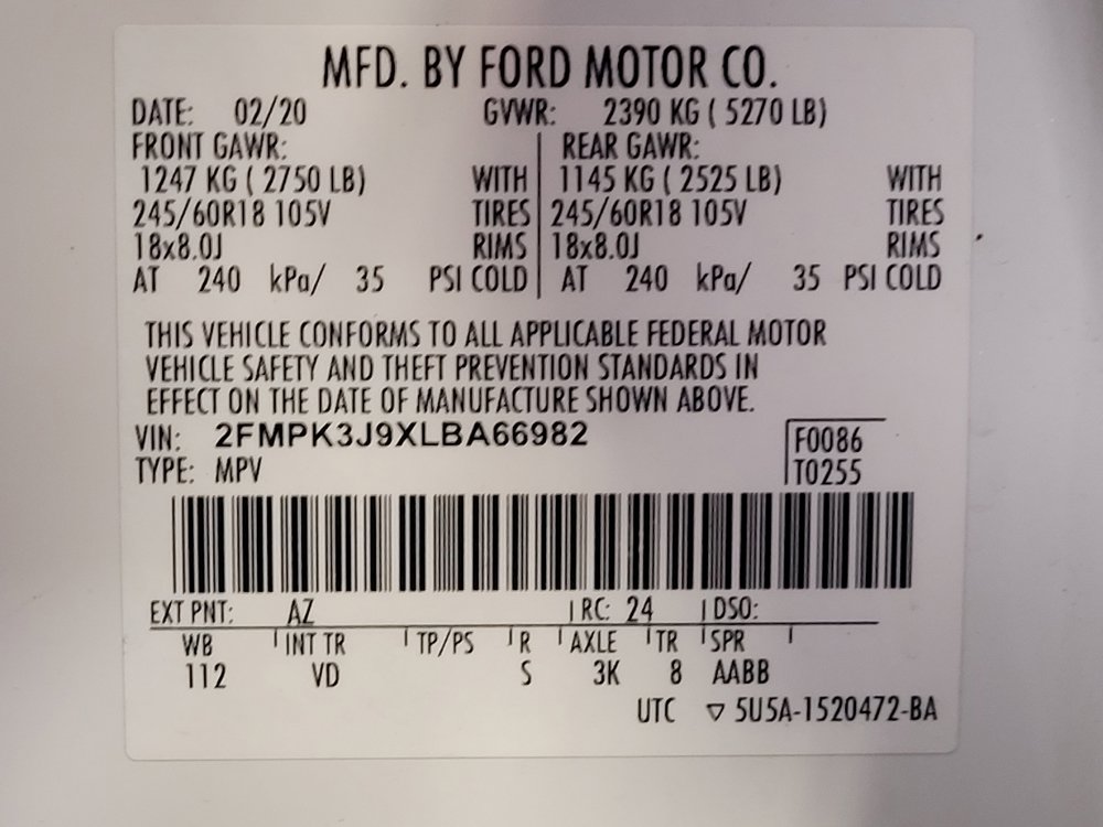 Used 2020 Ford Edge SEL w/ Convenience Package FWD image 33