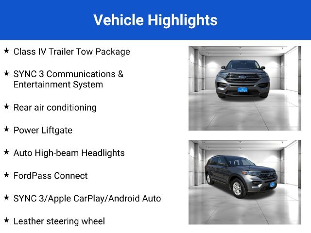 Used 2022 Ford Explorer XLT w/ Class IV Trailer Tow Package AWD/4WD image 2