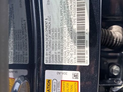 Certified 2025 Honda Accord SE image 24