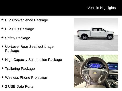Certified 2022 Chevrolet Silverado 1500 LTZ w/ LTZ Premium Package image 17