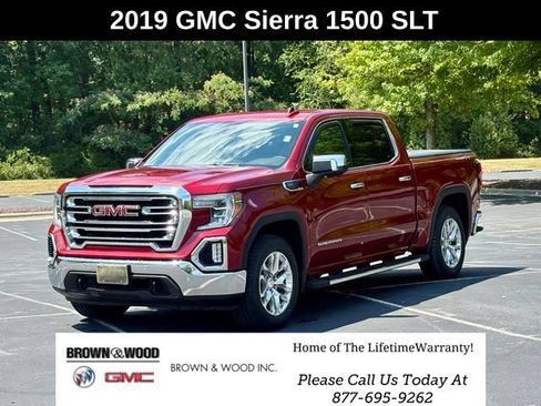 Used 2019 GMC Sierra 1500 SLT w/ SLT Premium Plus Package AWD/4WD image 1