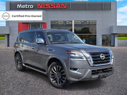 Used 2023 Nissan Armada Platinum w/ Captain's Chairs Package