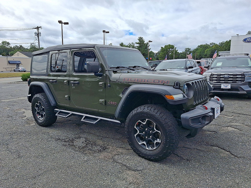 Used 2023 Jeep Wrangler Unlimited Rubicon w/ LED Lighting Group AWD/4WD image 2