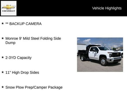 New 2025 Chevrolet Silverado 3500 W/T w/ WT Convenience Package AWD/4WD image 3