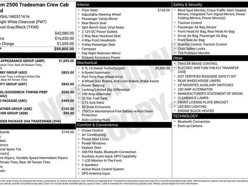 Used 2021 RAM 2500 Tradesman w/ Chrome Appearance Group image 6