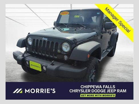 Used 2016 Jeep Wrangler Unlimited Sport w/ Quick Order Package 24S AWD/4WD image 1