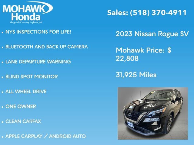 Used 2023 Nissan Rogue SV AWD/4WD image 7