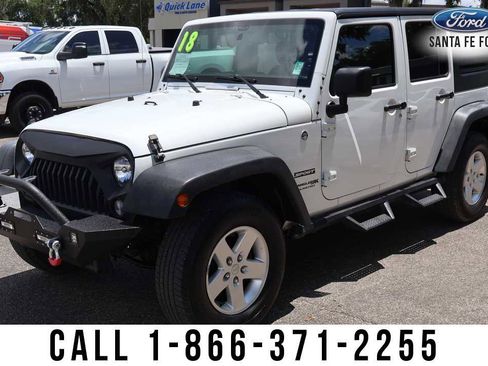 Used 2018 Jeep Wrangler Unlimited Sport S AWD/4WD image 2