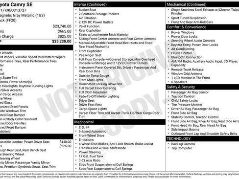 Used 2014 Toyota Camry SE image 6