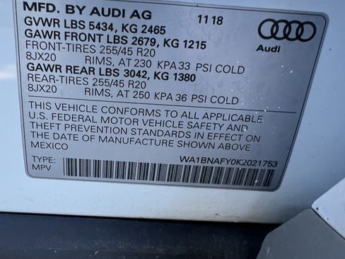 Used 2019 Audi Q5 2.0T Premium Plus w/ Premium Plus Package image 37