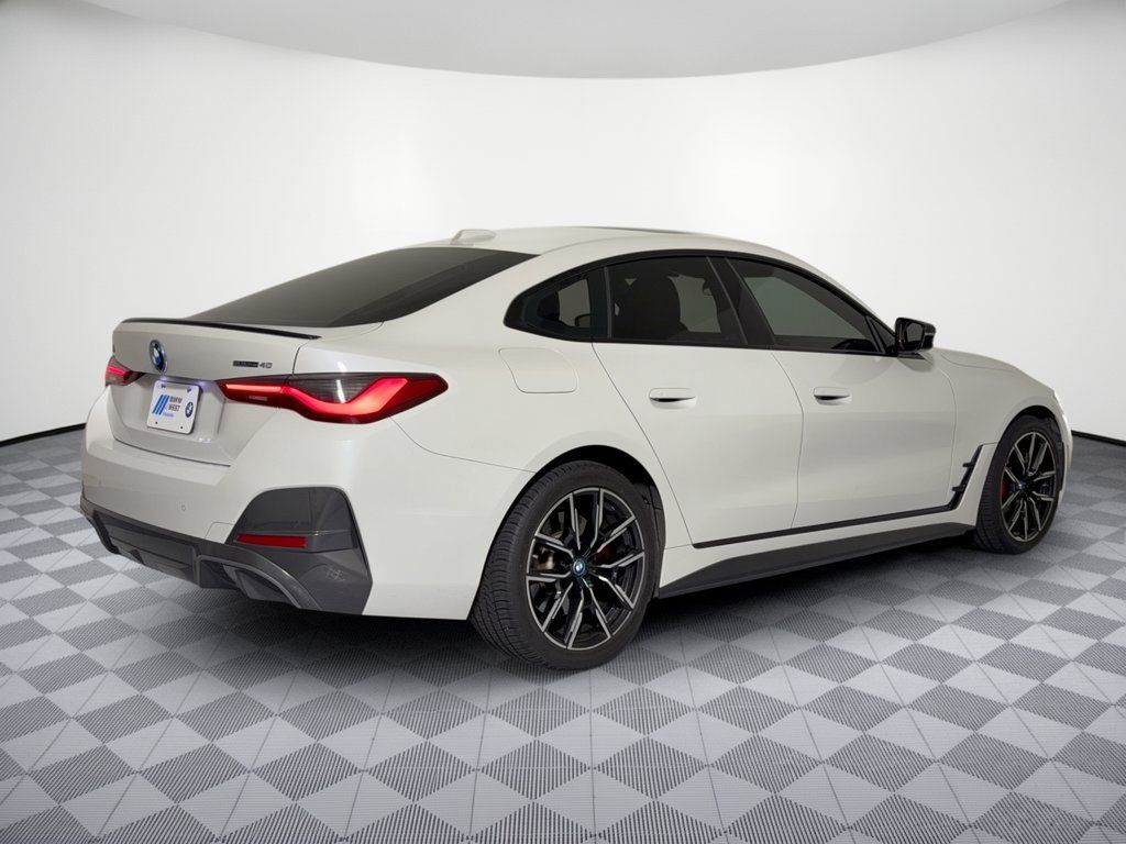 Used 2023 BMW i4 eDrive40 w/ M Sport Package RWD image 9