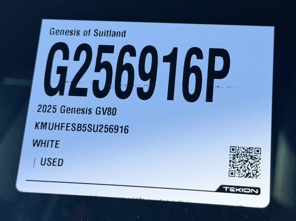 Used 2025 Genesis GV80 2.5T Standard AWD/4WD image 49