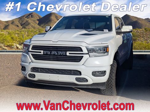 Used 2022 RAM 1500 Laramie w/ Sport Appearance Package image 1