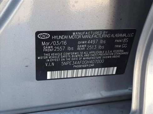 Used 2016 Hyundai Sonata Sport w/ Option Group 1V image 24