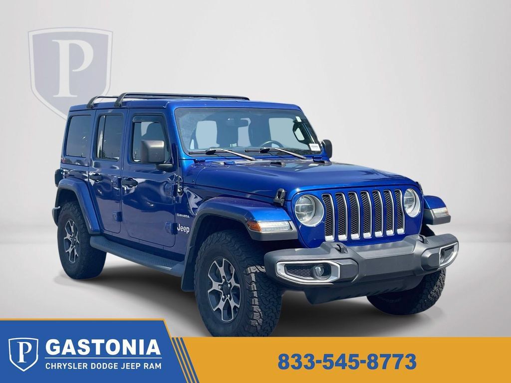 Used 2018 Jeep Wrangler Unlimited Sahara AWD/4WD image 1