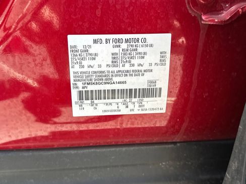 Used 2022 Ford Explorer ST w/ Equipment Group 401A AWD/4WD image 24