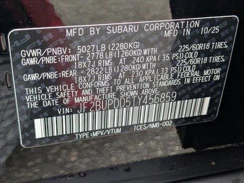 New 2026 Subaru Outback Limited image 21