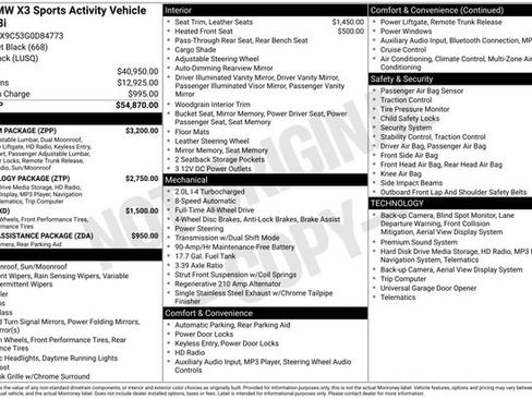 Used 2016 BMW X3 xDrive28i image 20