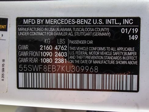Used 2019 Mercedes-Benz C 300 4MATIC Sedan image 15