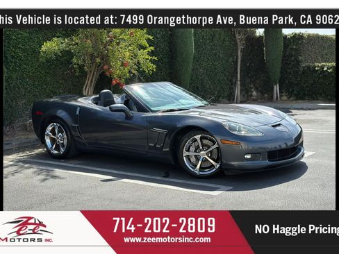 Used 2010 Chevrolet Corvette Grand Sport w/ Preferred Equipment Group RWD image 1