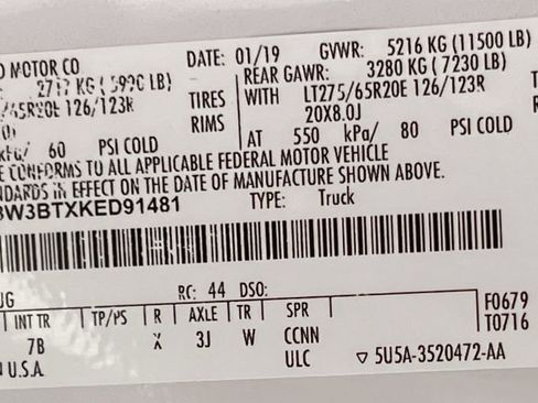 Used 2019 Ford F350 Platinum w/ Platinum Ultimate Package image 39