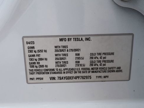 Used 2023 Tesla Model Y Performance AWD/4WD image 55