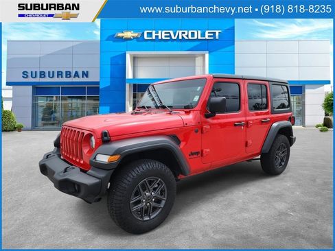 Used 2023 Jeep Wrangler Sport image 1