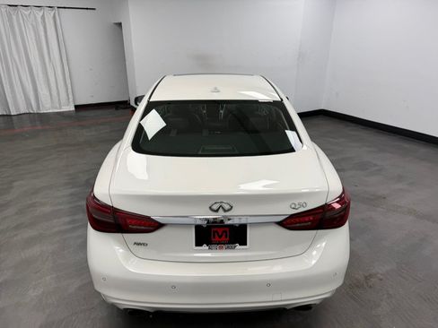 Used 2021 INFINITI Q50 Luxe w/ Cargo Package AWD/4WD image 6