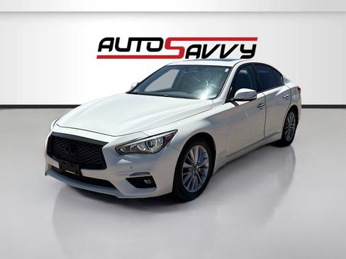 Used 2022 INFINITI Q50 Luxe w/ Cargo Package AWD/4WD image 3