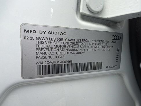 Used 2025 Audi A6 e-tron Premium Plus w/ Premium Plus RWD image 24