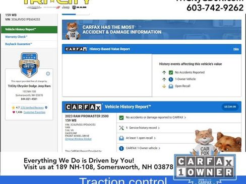 Used 2023 RAM ProMaster 2500 image 7