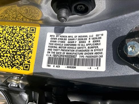 Used 2019 Honda Civic LX image 32