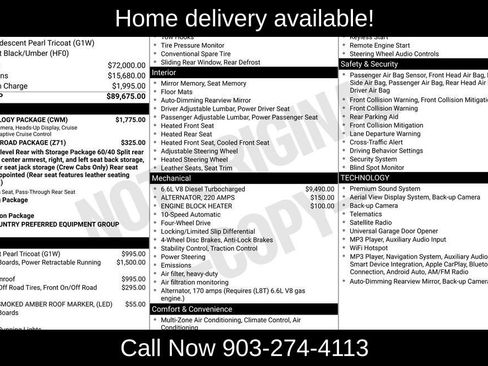Used 2024 Chevrolet Silverado 2500 High Country w/ Technology Package AWD/4WD image 44