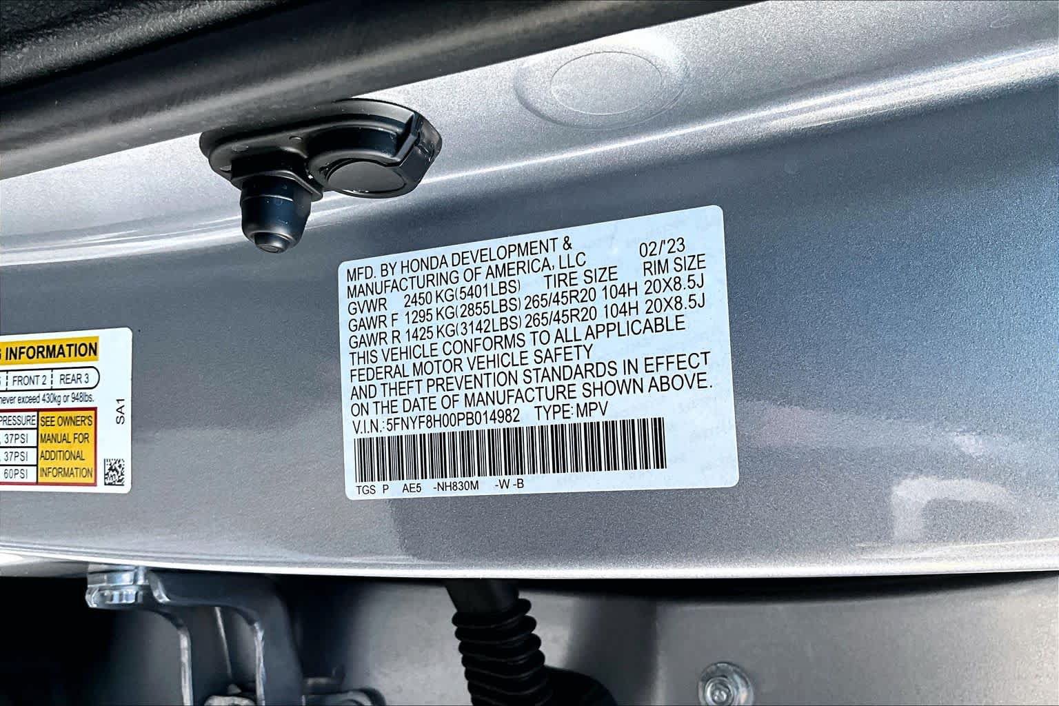 Used 2023 Honda Passport Elite image 33
