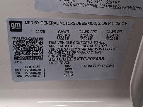 New 2026 GMC Sierra 1500 AT4 w/ AT4 Premium Package image 10