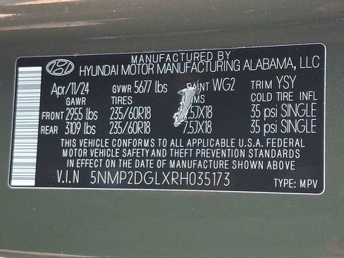 Used 2024 Hyundai Santa Fe SEL AWD/4WD image 27