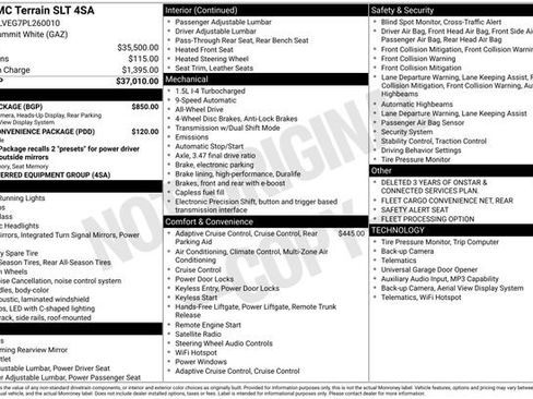 Used 2023 GMC Terrain SLT w/ Tech Package AWD/4WD image 1