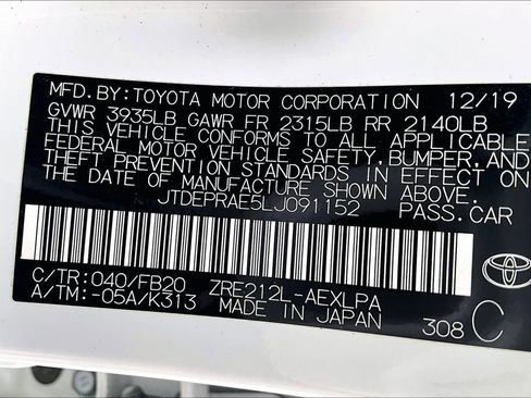 Used 2020 Toyota Corolla LE image 29