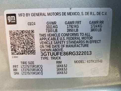 Used 2024 GMC Sierra 1500 AT4X AWD/4WD image 25